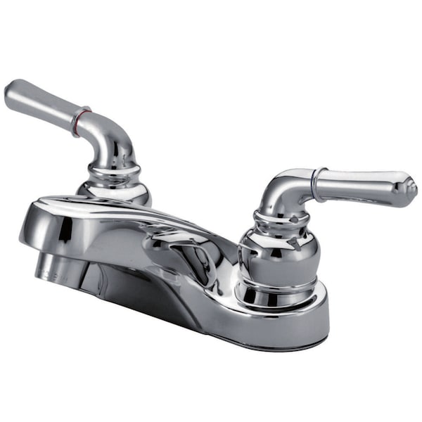 4" Centerset Bathroom Faucet, Chrome